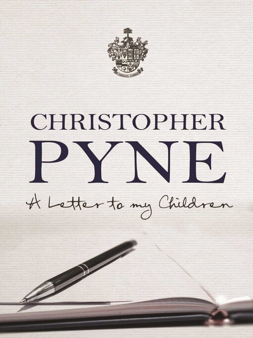 Cover image for Letter to My Children